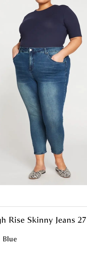 Universal Standard Seine Skinny Jeans sz 30